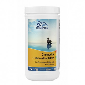 Ταμπλέτες χλωρίου που διαλύονται γρήγορα CHEMOCLOR, 1 kg