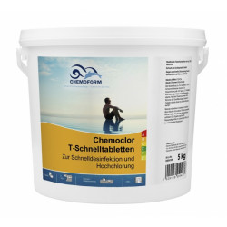 Ταμπλέτες χλωρίου ταχείας διάλυσης CHEMOCLOR, 5 kg