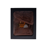 Σετ δώρου σε κουτί δώρου για ΑΥΤΟΝ. Ανδρικό καπέλο και ποδιά σάουνας - ΚΑΦΕ