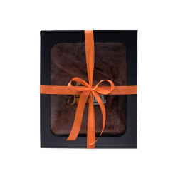 Σετ δώρου σε κουτί δώρου για ΑΥΤΟΝ. Ανδρικό καπέλο και ποδιά σάουνας - ΚΑΦΕ 