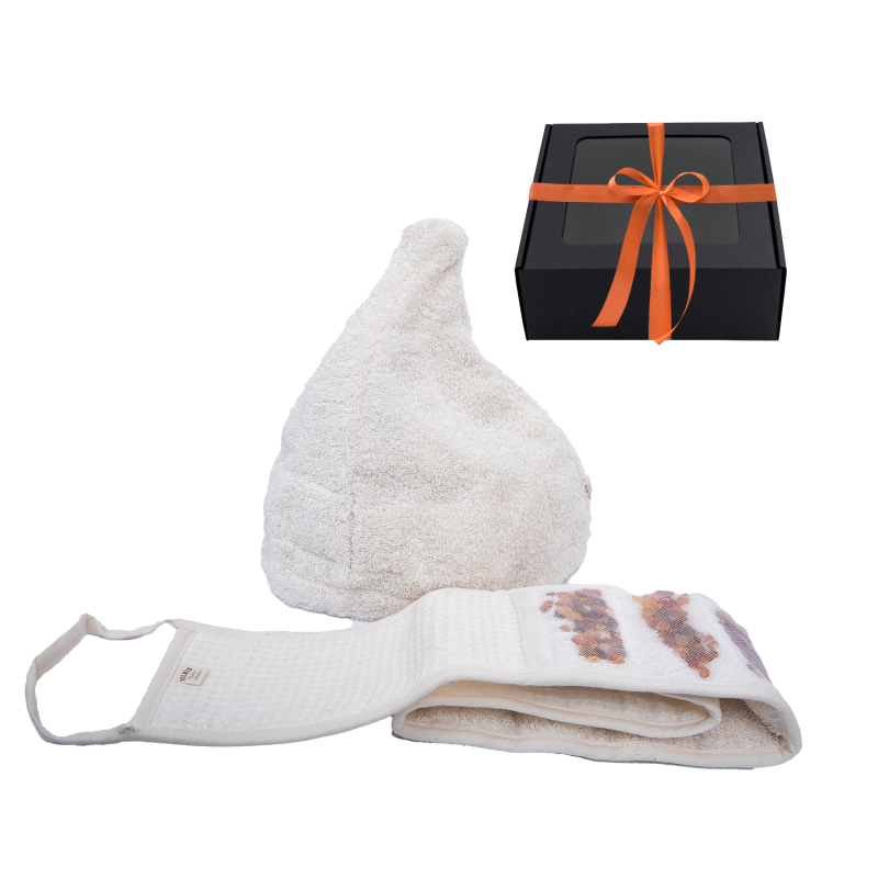 Σετ δώρου GINTARAI σε συσκευασία δώρου. Καπέλο και μπατονέτα