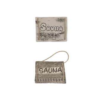 Πλάκα πόρτας SAUNA