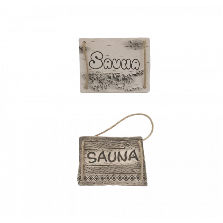 Πλάκα πόρτας SAUNA