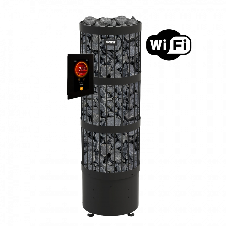 Ηλεκτρικός θερμαντήρας σάουνας - Harvia Legend PO110FC 10,8 kW WiFi μαύρο