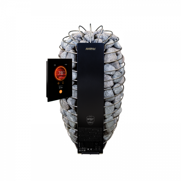 Ηλεκτρικός θερμαντήρας σάουνας - HARVIA Spirit SP60FC Fenix WiFi 6,0 kW