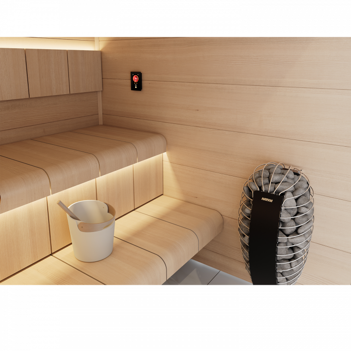 Ηλεκτρικός θερμαντήρας σάουνας - HARVIA Spirit SP60FC Fenix WiFi 6,0 kW