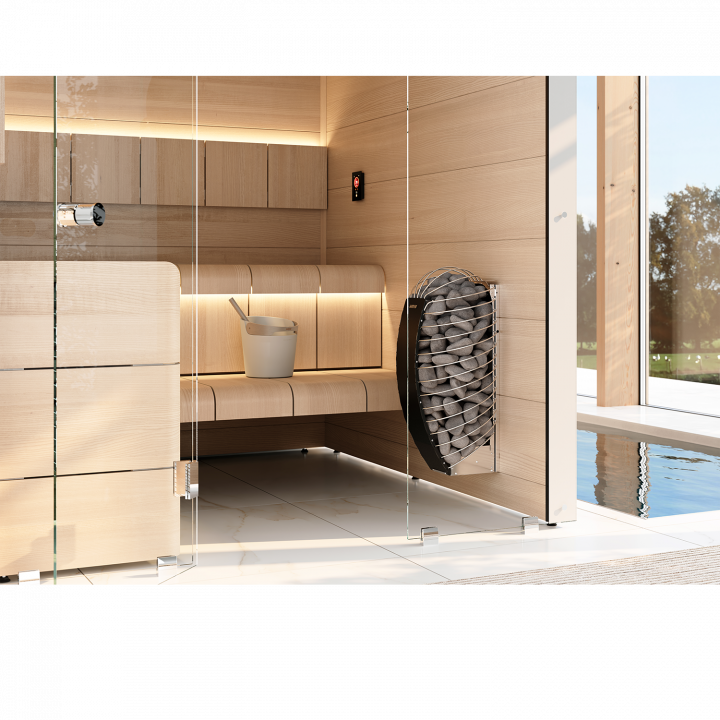 Ηλεκτρικός θερμαντήρας σάουνας - HARVIA Spirit SP60FC Fenix WiFi 6,0 kW