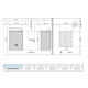 Ηλεκτρικός θερμαντήρας σάουνας - HUUM Core Wall Mini Combi 4