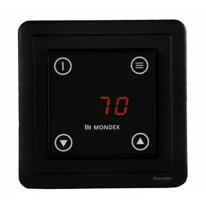 Ηλεκτρική θερμάστρα σάουνας - MONDEX KALLA, μαύρη