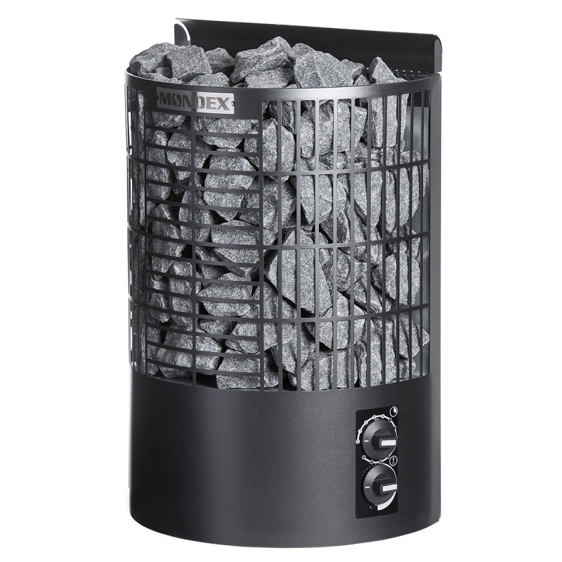 Ηλεκτρικός θερμαντήρας σάουνας - MONDEX TENO, μαύρος