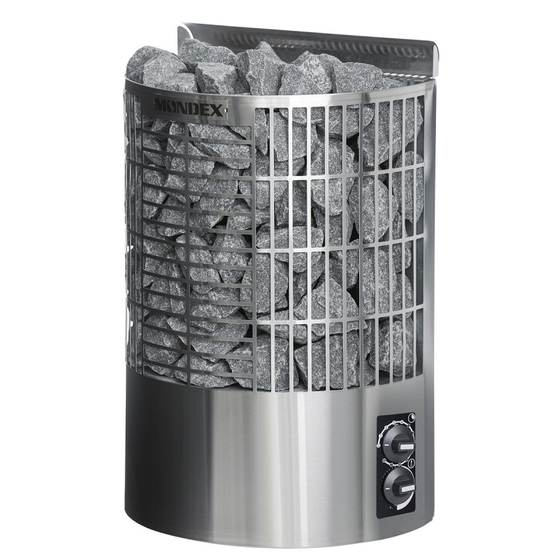 Ηλεκτρικός θερμαντήρας σάουνας - MONDEX TENO, ανοξείδωτος χάλυβας