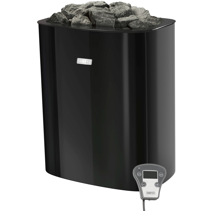 Ηλεκτρικός θερμαντήρας σάουνας - NARVI NC Electric, μαύρος 6 kW