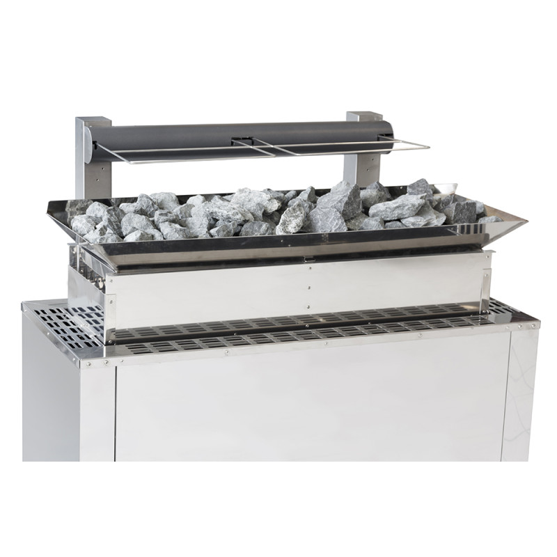 Πλαίσιο στήριξης για σύστημα ασφαλείας EOS + δίσκος από πέτρα για σόμπες EOS 34.G HD 24-36kW