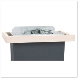 Κιγκλίδωμα ασφαλείας για μαύρες θερμάστρες EOS Bi-O Gracil με βάσεις στήριξης  Κιγκλίδωμα ασφαλείας για μαύρες θερμάστρες EOS Bi-O Gracil με βάσεις στήριξης