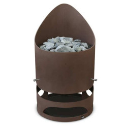 Ηλεκτρική θερμάστρα σάουνας - EOS Zeus HD, καφέ  Ηλεκτρική θερμάστρα σάουνας - EOS Zeus HD, καφέ