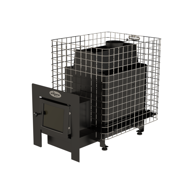 Σόμπα σάουνας με ξύλα - VILPRA ETNA-22-NL-V με εξωτερική εστία