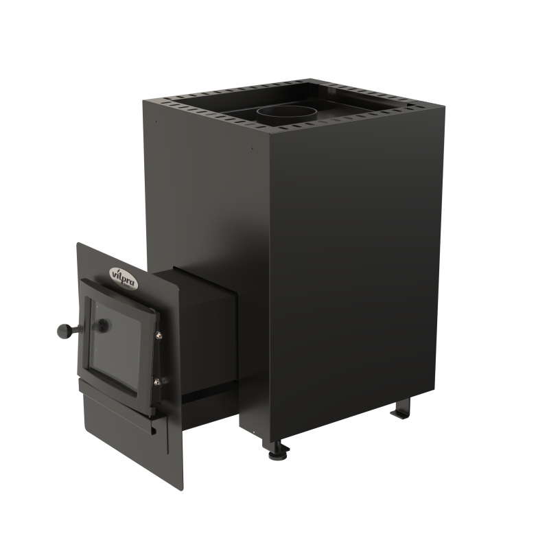 Σόμπα σάουνας με ξύλα - VILPRA FLAMO-14-LV με εξωτερική εστία