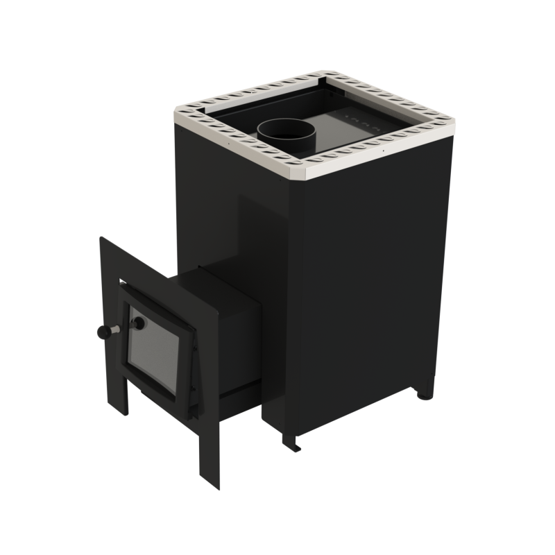 Σόμπα σάουνας με ξύλα - VILPRA FORNAX-14-LV με εξωτερική εστία