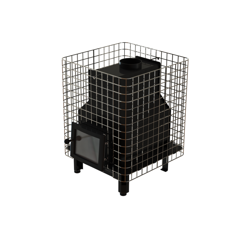 Σόμπα σάουνας με ξύλα - VILPRA FORNAX-14-NV με εσωτερική εστία