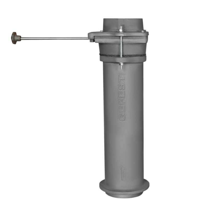 Μονάδα καμινάδας από χυτοσίδηρο 180/500