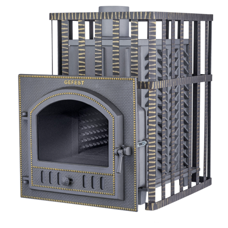 Θερμαντήρας σάουνας με καύση ξύλου - Gefest GFS ZK 30 (P) σε πλέγμα