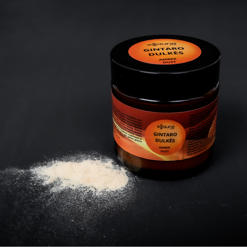 20 γραμμάρια Φυσική σκόνη κεχριμπαριού Βαλτικής για γάμους ή οικογενειακές γιορτές