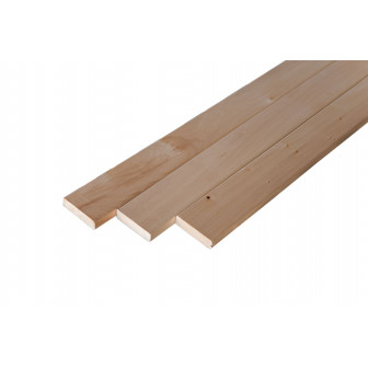 Ξύλο πάγκου, 24 x 90 mm, κατηγορίας AB, Linden