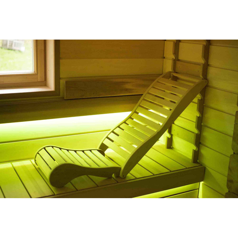 Κουκέτα χαλάρωσης για σάουνα, abachi