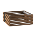 Ξύλινο κιγκλίδωμα ασφαλείας Harvia Concept R, από φλαμουριά ή καρυδιά - 3