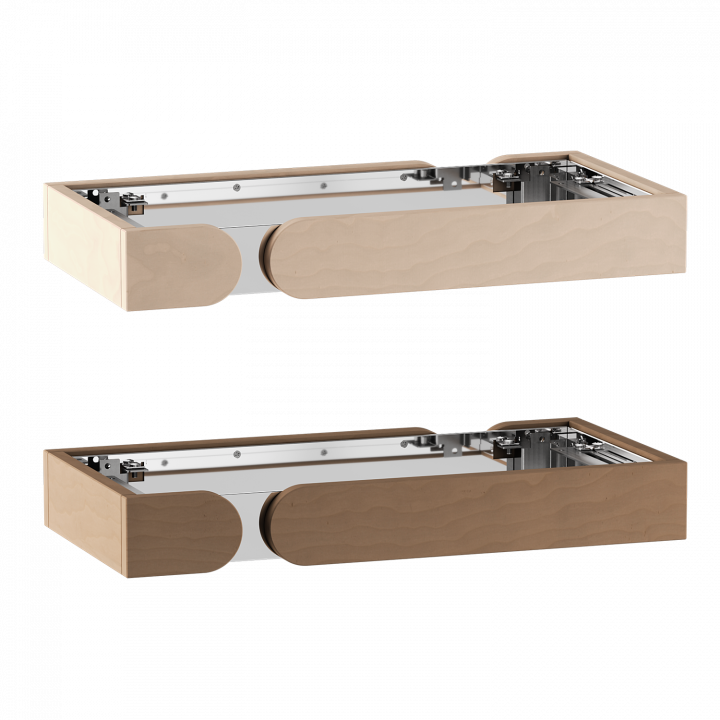 Harvia Concept R Mini ξύλινα κιγκλιδώματα ασφαλείας, φλαμουριά