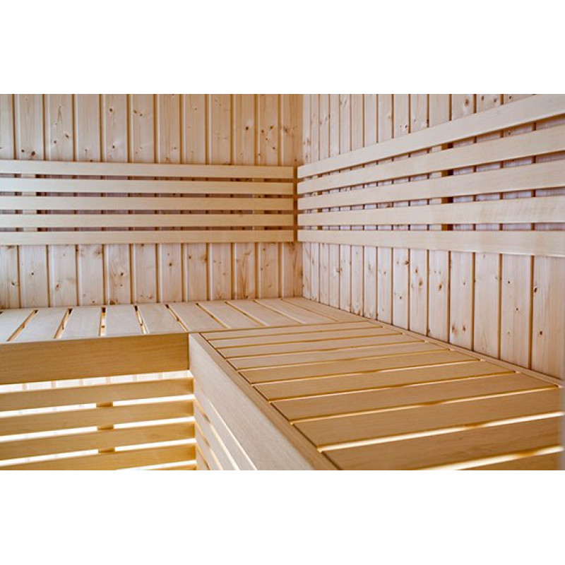 Harvia Formula 22, κιτ alder bench