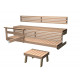 Harvia Formula 22, κιτ alder bench