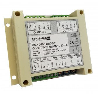 Οδηγός LED Harvia DMX RGBW, 2 × 4 κανάλια