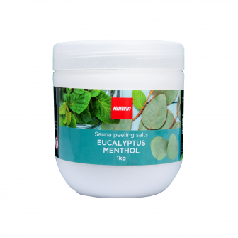 Αλάτι peeling σάουνας HARVIA μενθόλη ευκάλυπτου 1 κιλό