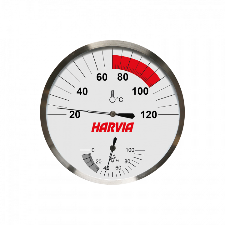 Θερμόμετρο-υγρόμετρο HARVIA 130 mm