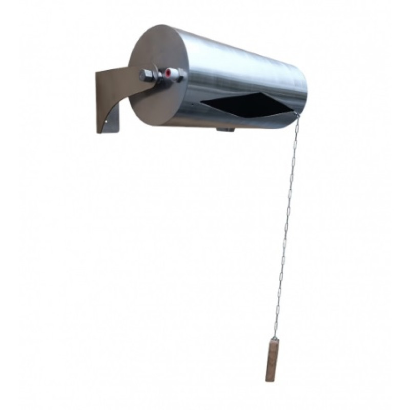 Οριζόντιος κάδος έκχυσης 25 λίτρων, ανοξείδωτος χάλυβας