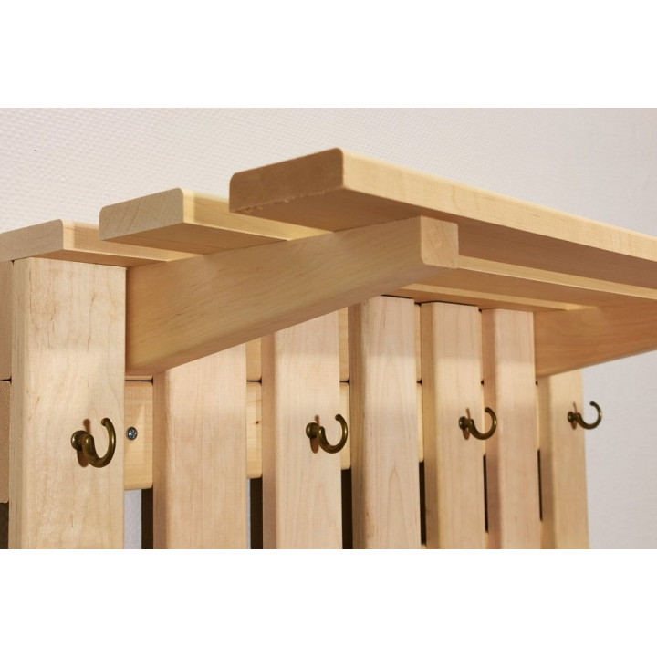 Κρεμάστρα με ράφι - NAGI 550x260x500