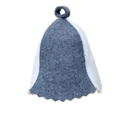 Καπέλο σάουνας - λευκό, γκρι 