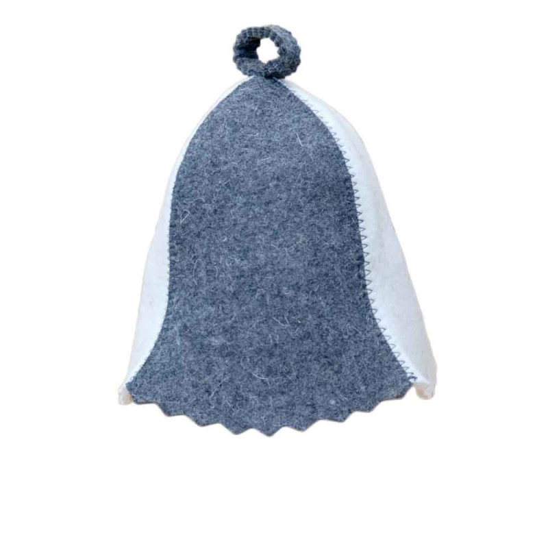 Καπέλο σάουνας - λευκό, γκρι