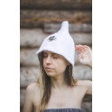 Βαμβακερό καπέλο σάουνας - ΛΕΥΚΟ - 1