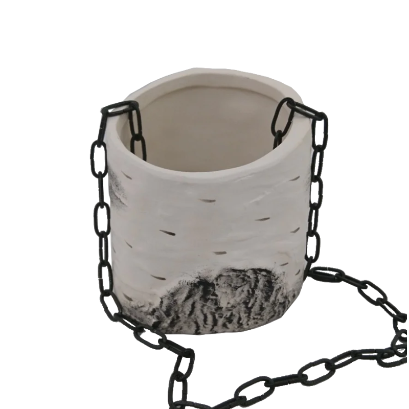 Κεραμικό δοχείο για αρώματα - σημύδα