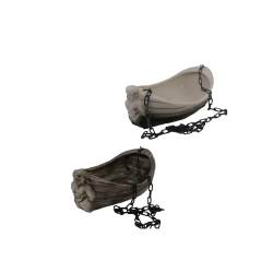 Κεραμικό δοχείο για αρώματα - βάρκα με τον Ποσειδώνα 