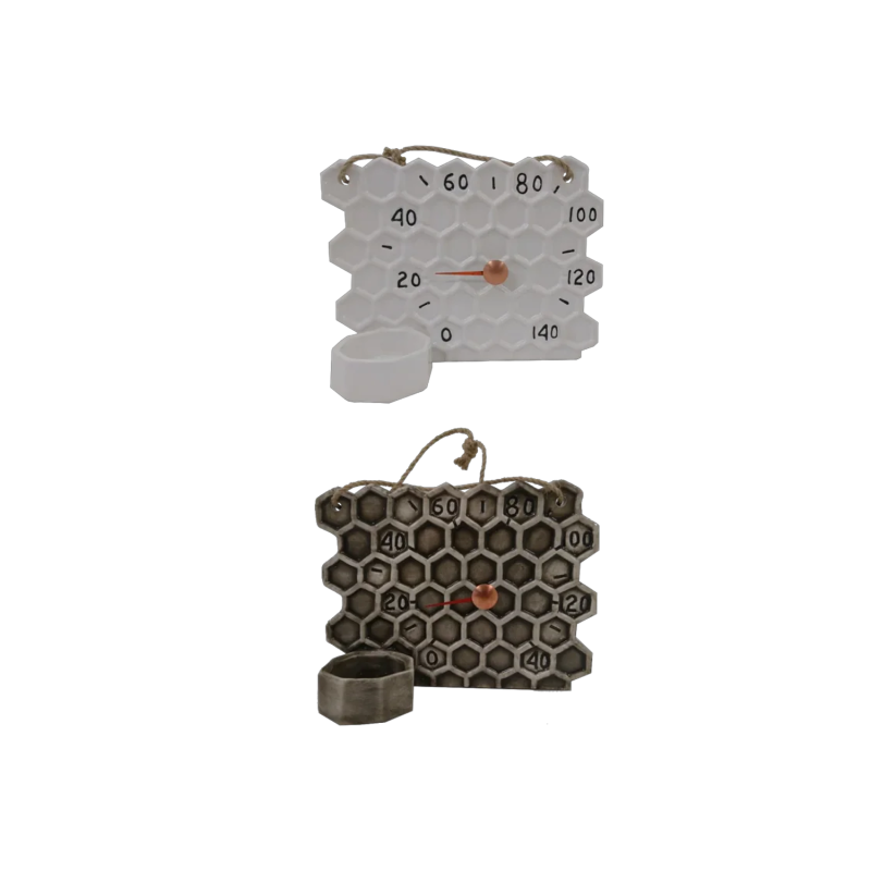 Κεραμικό θερμόμετρο σάουνας - κηρήθρα