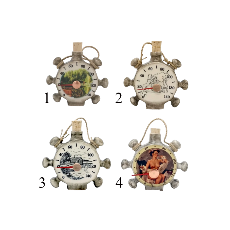 Κεραμικό θερμόμετρο σάουνας - πηδάλιο πλοίου