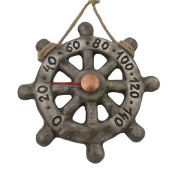 Κεραμικό θερμόμετρο σάουνας - τροχός 