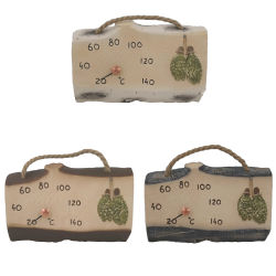 Κεραμικό θερμόμετρο σάουνας - σύρτες σάουνας 