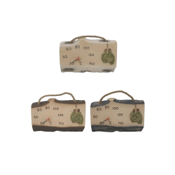 Κεραμικό θερμόμετρο σάουνας - σύρτες σάουνας 