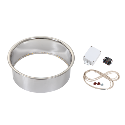 Φλάντζα ενσωμάτωσης HARVIA Cilindro HPC2L, φωτιζόμενη 