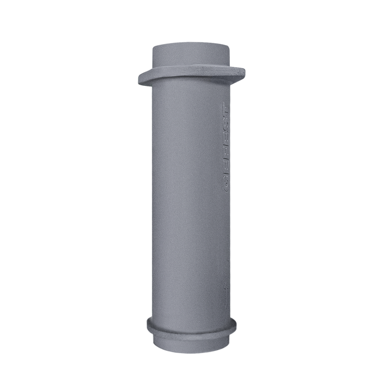 Κάτω σωλήνας καμινάδας από χυτοσίδηρο για σόμπες GEFEST 180 / 500mm Κάτω σωλήνας καμινάδας από χυτοσίδηρο για σόμπες GEFEST 180 / 500mm