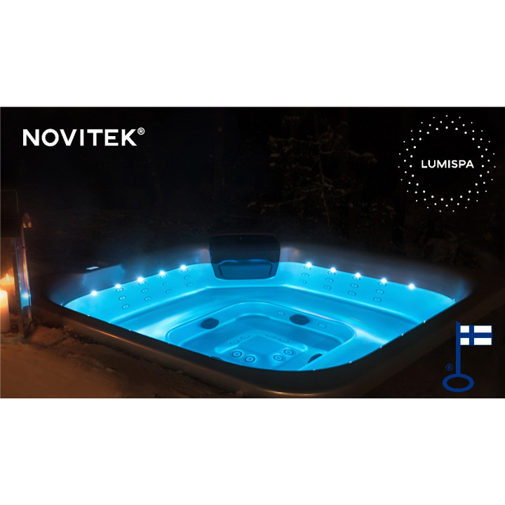 Πισίνα υδρομασάζ Novitek Lumispa M SPA